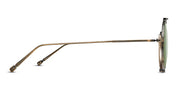 Ottica Mondello Roma - Matsuda - M3154.SG.AG.46 - M3154 - ANTIQUE GOLD / SAGE GREEN - Titanium - shape  - antique gold - EYEWEAR - SUNGLASSES - Unisex,Uomo,Donna,Women,Men - lens  - Made In Japan