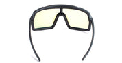 Ottica Mondello Roma - Out Of - XS140289M - Bot 3 - Black / IRID X-10 Medium - Acetate - shape Mask - Black - EYEWEAR - SUNGLASSES - Unisex,Uomo,Donna,Women,Men - lens purple - Made In Italy