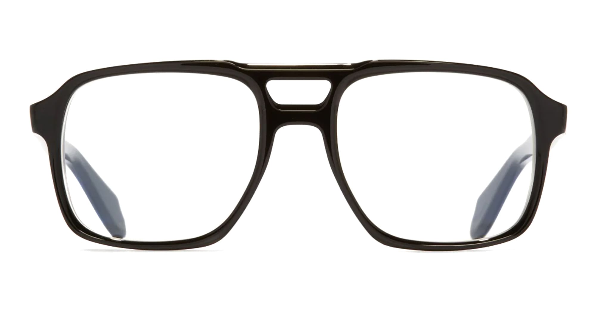 Ottica Mondello Roma - Cutler and Gross - CGOP-1394-55-13 - 1394 - BLACK RX - Acetate - shape Aviator - Black - EYEWEAR - EYEGLASSES - Unisex,Uomo,Donna,Women,Men - lens Clear - Made In Italy