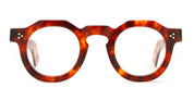 Ottica Mondello Roma - Max Pittion - MXPL-010E - HUGO 42 X 28 - BLONDE TORTOISE RX - Acetate - shape Panto - Tortoise - EYEWEAR - EYEGLASSES - Unisex,Uomo,Donna,Women,Men - lens Clear - Made In Japan