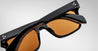 Ottica Mondello Roma - Jacques Marie Mage - JMMTR-10A - TORINO - NOIR X - Acetate - shape Squared - black, brown - EYEWEAR - SUNGLASSES - Uomo,Men - lens orange - Made In Japan