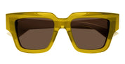 Ottica Mondello Roma - Bottega Veneta - BV1276S-004 - BV1276S-004 - YELLOW - Acetate - shape  - yellow - EYEWEAR - SUNGLASSES - Donna,Women - lens  - Made In Japan