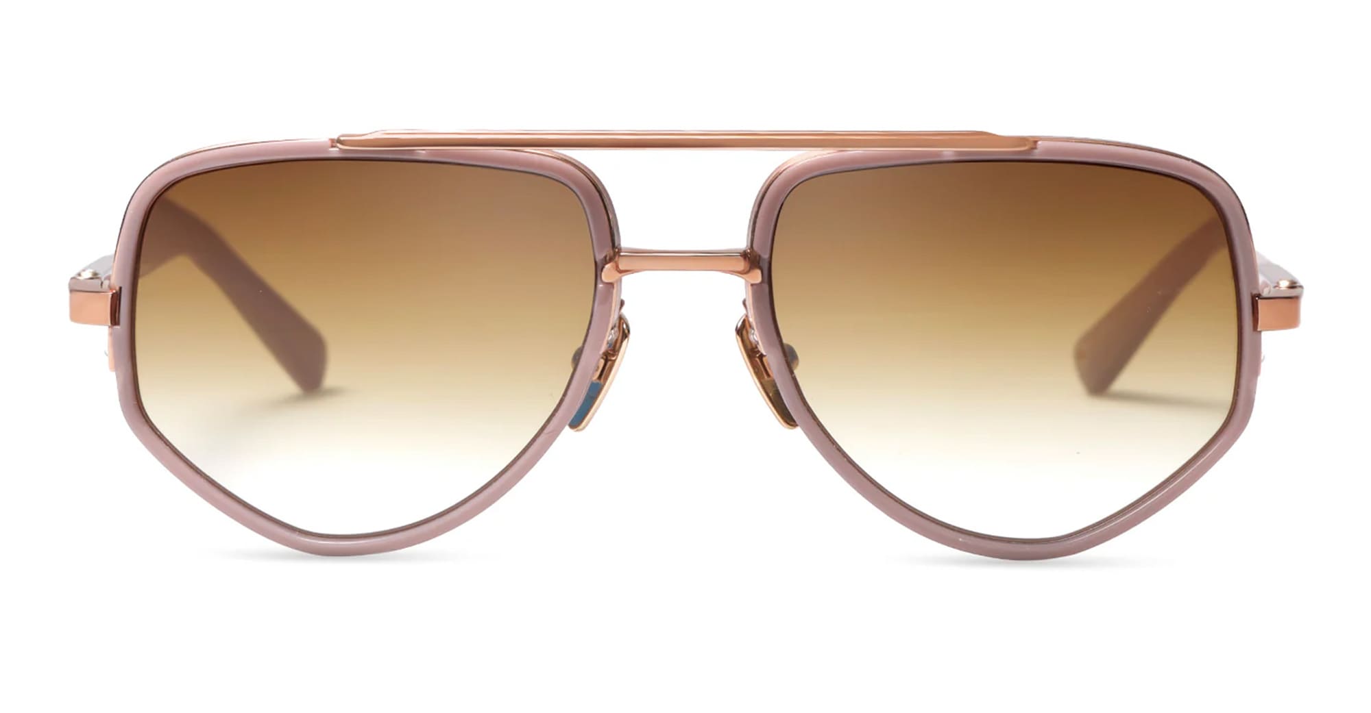  ROSE GOLD - acetate, titanium  - shape  - pink - EYEWEAR - SUNGLASSES - Donna,Women - lens  - Made In Japan