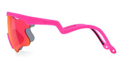 Ottica Mondello Roma - Alba Optics - 8050054518473 - DELTA LEI - FUCHSIA II / VZUM F-LENS FIRE - Tr90 - shape Mask - pink - EYEWEAR - SUNGLASSES - Unisex,Uomo,Donna,Women,Men - lens red - Made In Italy