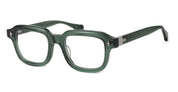 Ottica Mondello Roma - Matsuda - M1044.RX.BNG.49 - M1044 - BOTTLE GREEN RX - Acetate - shape Squared - Black - EYEWEAR - EYEGLASSES - Unisex,Uomo,Donna,Women,Men - lens Clear - Made In Japan