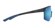 Ottica Mondello Roma - Maui Jim - MJ0595S-003 - PALUNA - MATTE BLACK / BLUE / BLUE HAWAII - nylon - shape Mask - Black - EYEWEAR - SUNGLASSES - Unisex,Uomo,Donna,Women,Men - lens Blue - Made In Japan