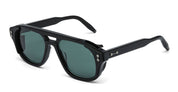 Ottica Mondello Roma - Akoni - AKS-517B-55 - PHOENIX - BLACK / BLACK MATTE - Acetate - shape  - Black - EYEWEAR - SUNGLASSES - Unisex,Uomo,Donna,Women,Men - lens  - Made In Japan