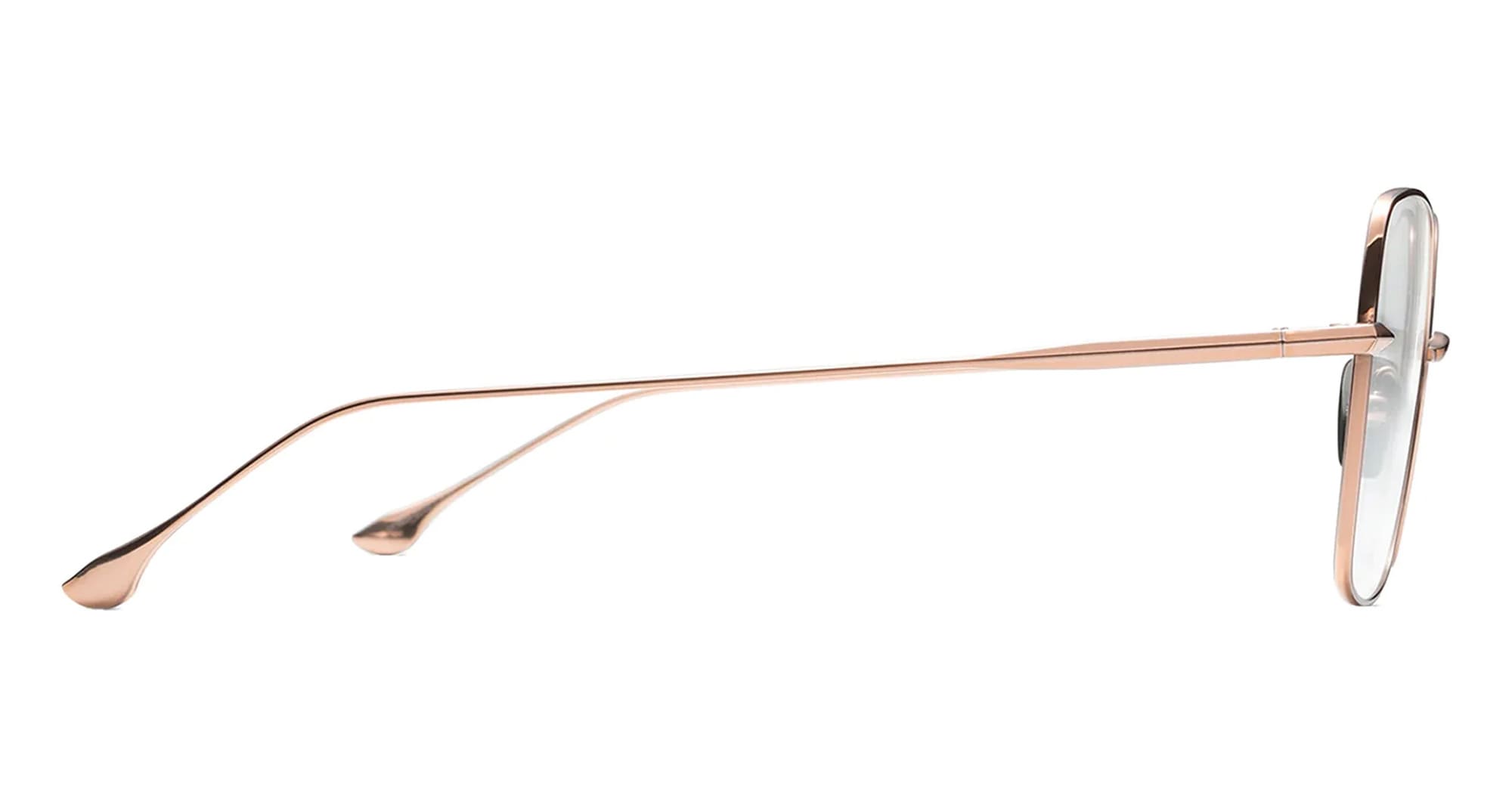 Ottica Mondello Roma - DITA - DTX523-50-02-Z - CEREBAL - ROSE GOLD - Titanium - shape Squared - rose gold - EYEWEAR - EYEGLASSES - Donna,Women - lens Clear - Made In Japan