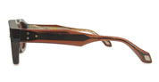 Ottica Mondello Roma - Daizo - A-SD001-WBR1-BR01 - LUDO - WARM BROWN / BROWN LENS - Acetate - shape Round - brown - EYEWEAR - SUNGLASSES - Unisex,Uomo,Donna,Women,Men - lens Brown - Made In Japan