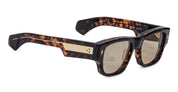Ottica Mondello Roma - Jacques Marie Mage - JMMEZL-6D - DINO - AGAR - Acetate - shape Rectangular - Havana - EYEWEAR - SUNGLASSES - Unisex,Uomo,Donna,Women,Men - lens yellow - Made In Japan