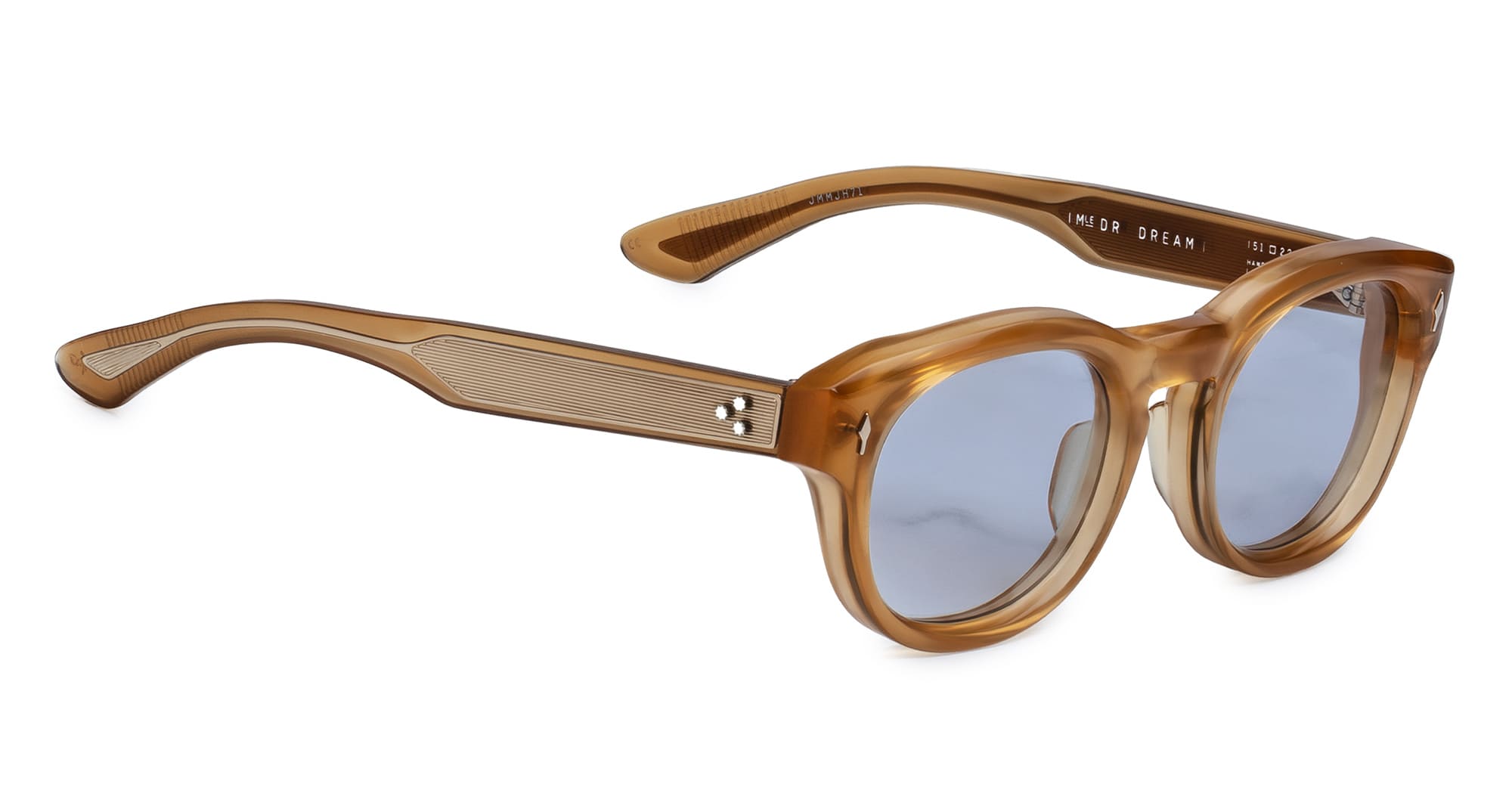 Ottica Mondello Roma - Jacques Marie Mage - JMMJH-71 - DR. DREAM - MARIGOLD - Acetate - shape Panto - brown - EYEWEAR - SUNGLASSES - Unisex,Uomo,Donna,Women,Men - lens Green - Made In Japan