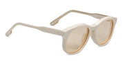 Ottica Mondello Roma - Jacques Marie Mage - JMMKAY-14R - SUEDE COLLECTION: KAY - SUN SUEDE - Acetate - shape Round - beige - EYEWEAR - SUNGLASSES - Donna,Women - lens yellow - Made In Japan