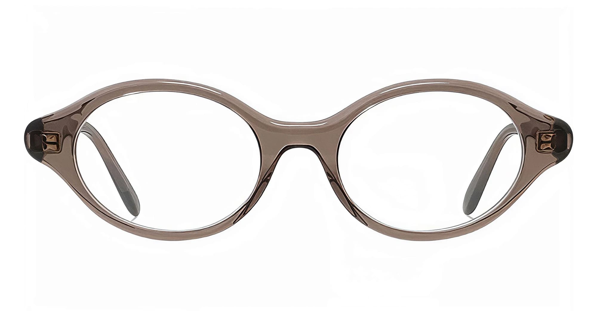 Ottica Mondello Roma - Loewe - LW50110I50050 - SLIM BROWN OVAL EYEGLASSES - Acetate - shape  - brown - EYEWEAR - EYEGLASSES - Donna,Women - lens  - Made In Italy
