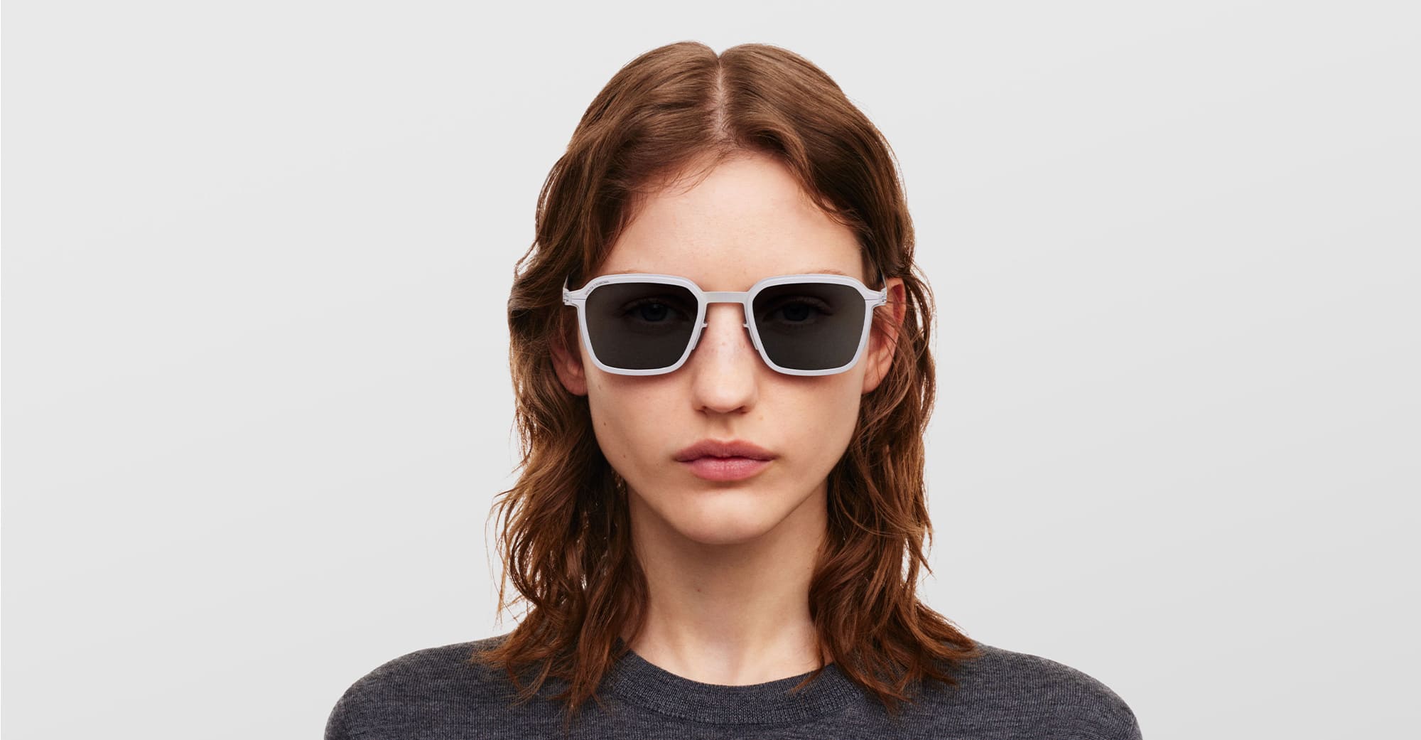 Ottica Mondello Roma - Mykita - 10087672 - MR002 AL2 - WHITE SILVER / SILVER - stainless steel - shape  - Silver - EYEWEAR - SUNGLASSES - Unisex,Uomo,Donna,Women,Men - lens  - Made In Germany