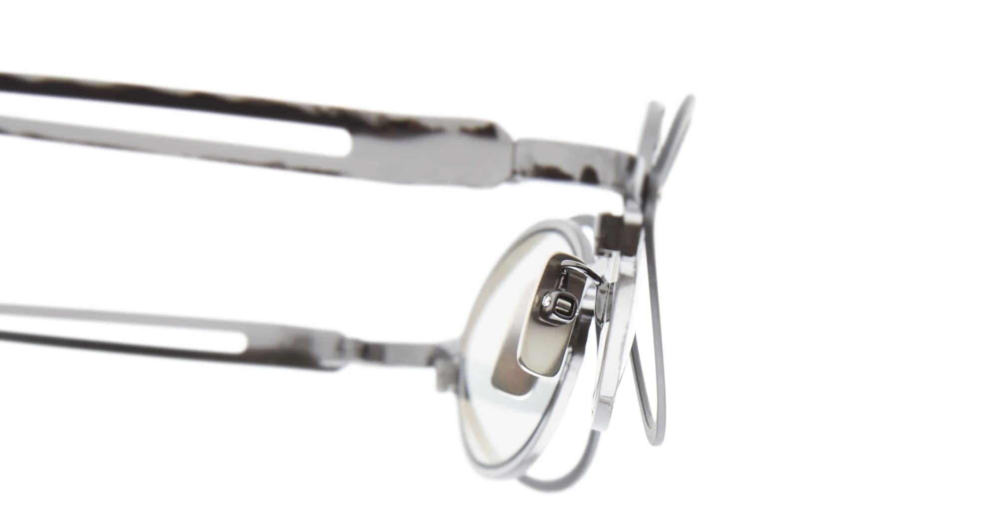 Ottica Mondello Roma - Kuboraum - KRSH18BM0000004G - MASK H18 - BLACK MATTE - Metal - shape Oval - Black - EYEWEAR - SUNGLASSES - Unisex,Uomo,Donna,Women,Men - lens light grey - Made In Italy