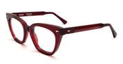 Ottica Mondello Roma - Ahlem - AHL.001105.OPT - Tunis - Burgundy RX - Acetate - shape Cat-eye - red - EYEWEAR - EYEGLASSES - Unisex,Uomo,Donna,Women,Men - lens Clear - Made In France