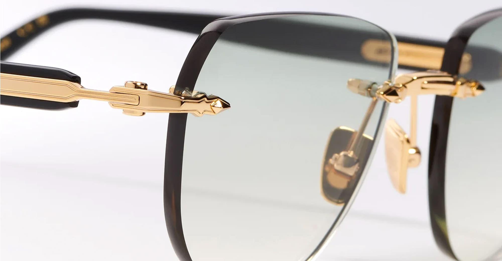 Ottica Mondello Roma - John Dalia - R02-C501 - R02 - C501 Yellow Gold - Metal - shape  - Gold - EYEWEAR - SUNGLASSES - Unisex,Uomo,Donna,Women,Men - lens  - Made In France