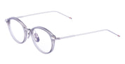 Ottica Mondello Roma - Thom Browne - UEO011A-G0003-068-49 - ROUND - LIGHT GREY RX - Acetate, titanium - shape Round - grey - EYEWEAR - EYEGLASSES - Uomo,Men - lens Clear - Made In Japan