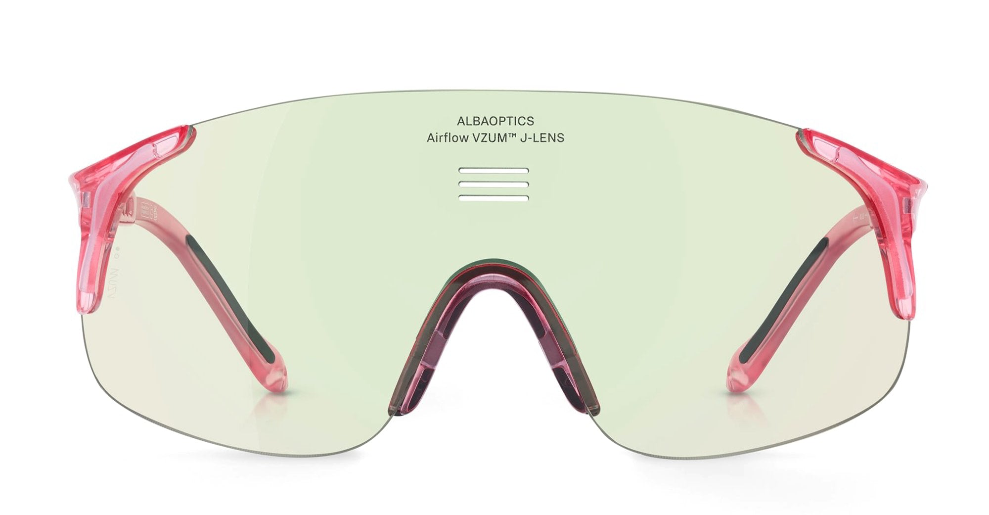  VZUM F-LENS BTL - Tr90 - shape Mask - fuchsia - EYEWEAR - SUNGLASSES - Unisex,Uomo,Donna,Women,Men - lens blue green - Made In Italy