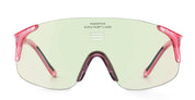Ottica Mondello Roma - Alba Optics - 8050054518169 - JUMBO - CHERRY GLOSSY / VZUM F-LENS BTL - Tr90 - shape Mask - fuchsia - EYEWEAR - SUNGLASSES - Unisex,Uomo,Donna,Women,Men - lens blue green - Made In Italy