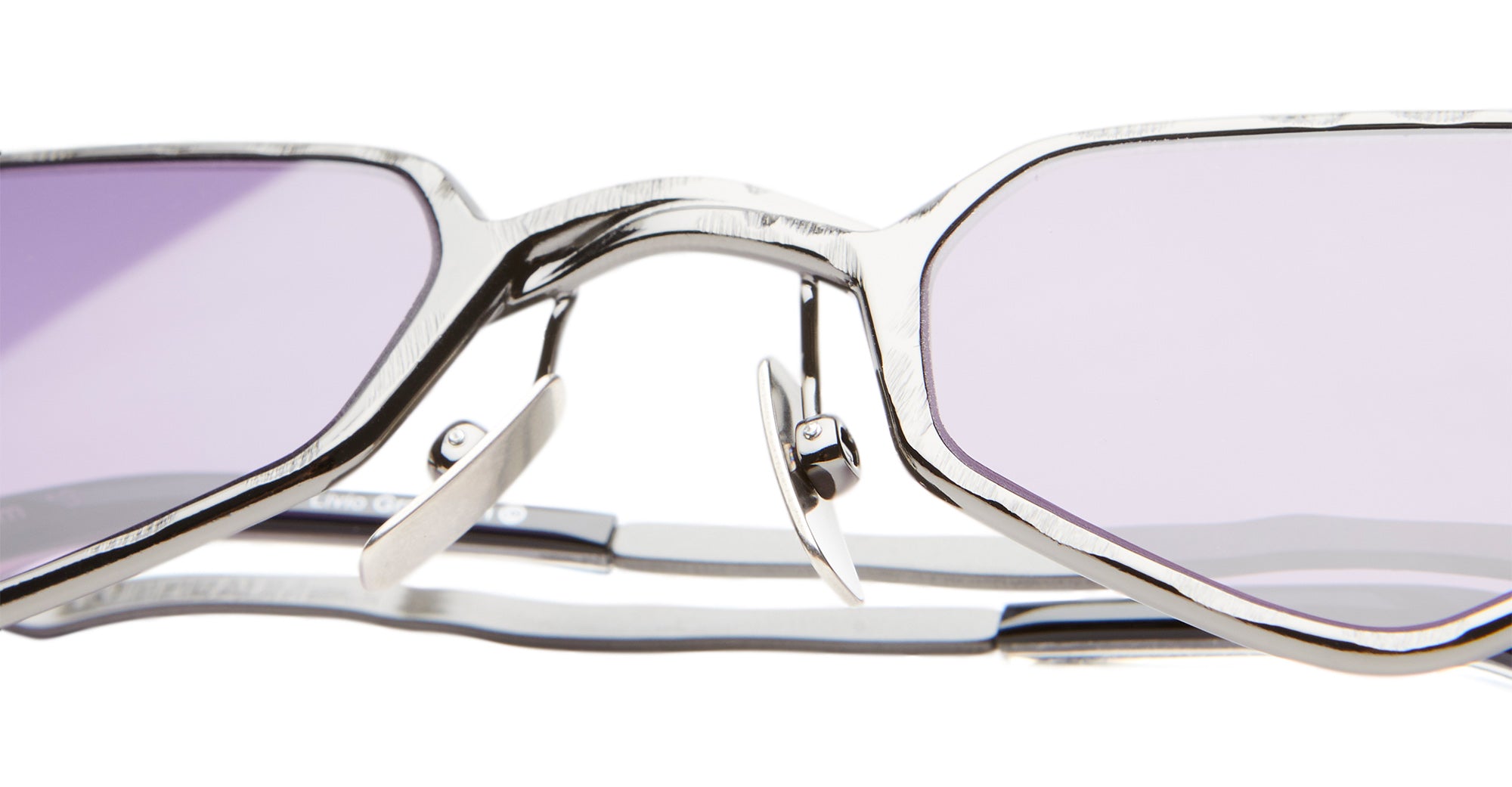 Ottica Mondello Roma - Kuboraum - KRSZ25GM000000VC - MASK Z25 - GUNMETAL - metal, acetate - shape Geometrical - dark grey - EYEWEAR - SUNGLASSES - Unisex,Uomo,Donna,Women,Men - lens violet - Made In Italy