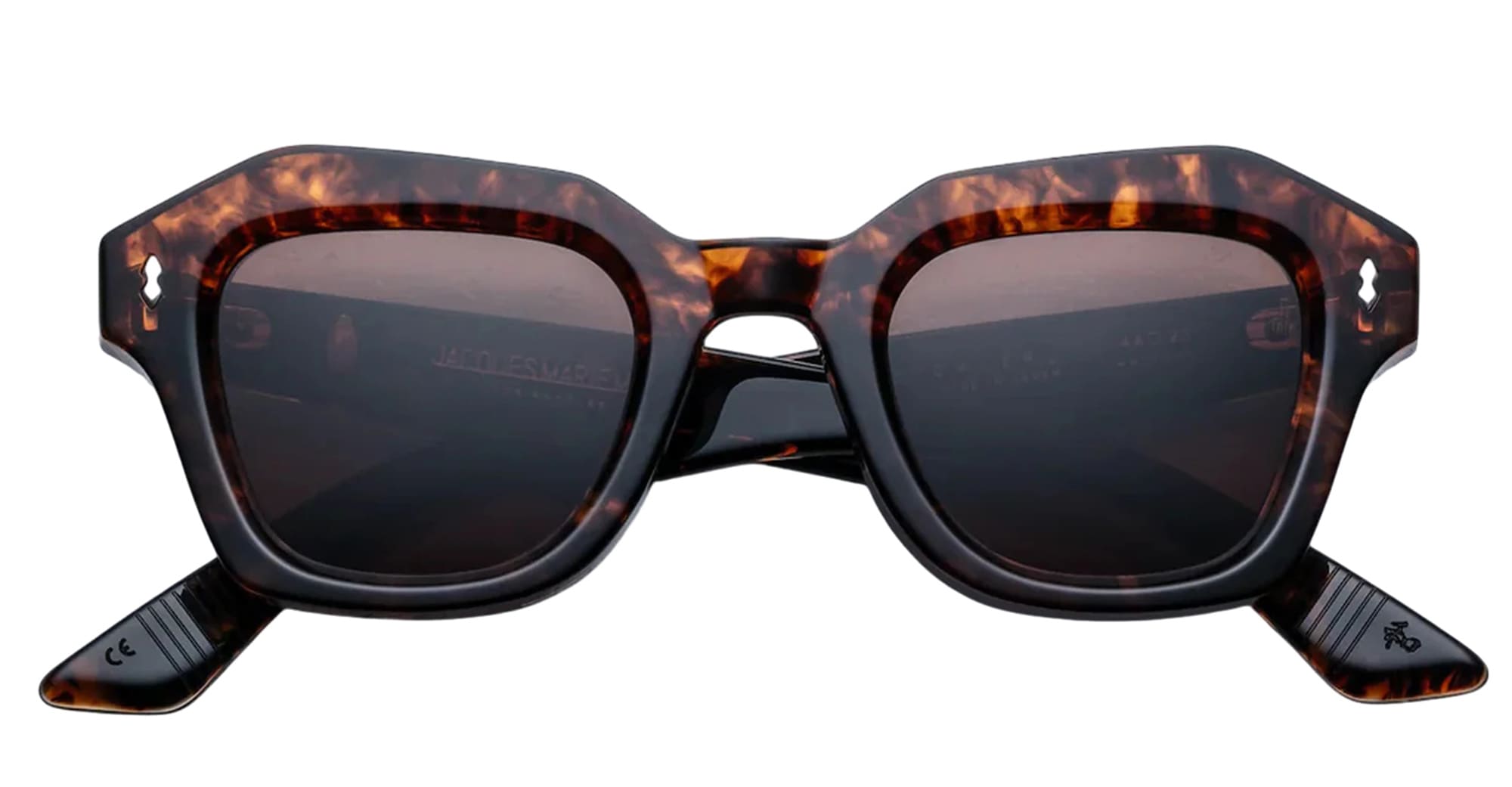 Ottica Mondello Roma - Jacques Marie Mage - JMMQE-15D - EICHLER - SAMOA - Acetate - shape Squared - Tortoise - EYEWEAR - SUNGLASSES - Donna,Women - lens Brown - Made In Japan