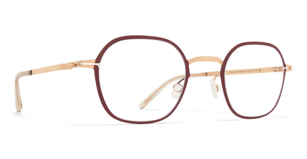 Jes - champagne gold / cranberry rx
