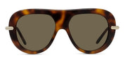 Ottica Mondello Roma - Loewe - LW40186I5252E - SLIM HAVANA PILOT SUNGLASSES - Acetate, metal - shape Pilot - Havana - EYEWEAR - SUNGLASSES - Donna,Women - lens Brown - Made In Italy