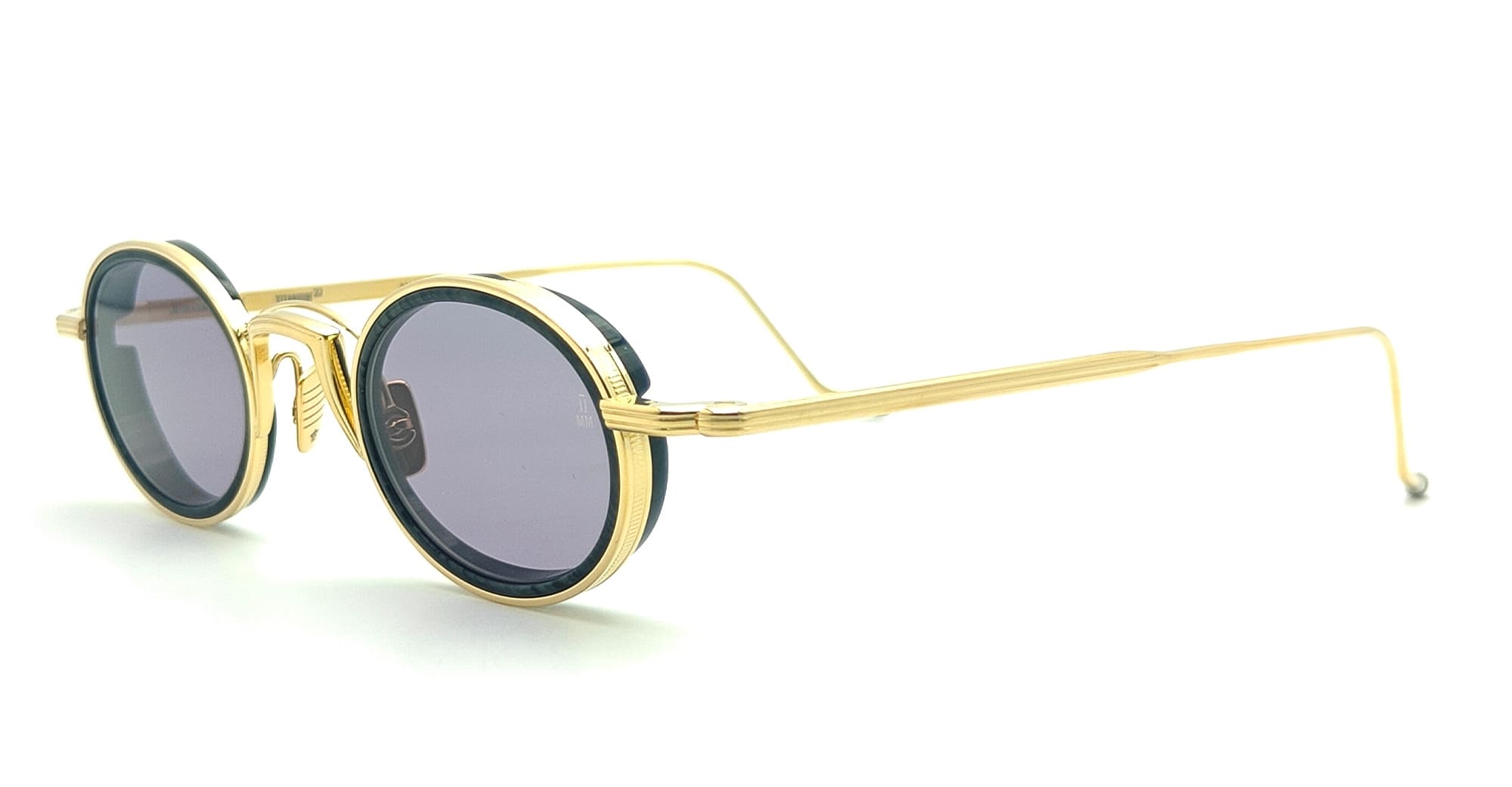 Ottica Mondello Roma - Jacques Marie Mage - JMMVD-14U - VARDA - EBONY - Titanium - shape Oval -  - EYEWEAR - SUNGLASSES - Uomo,Men - lens  - Made In Japan