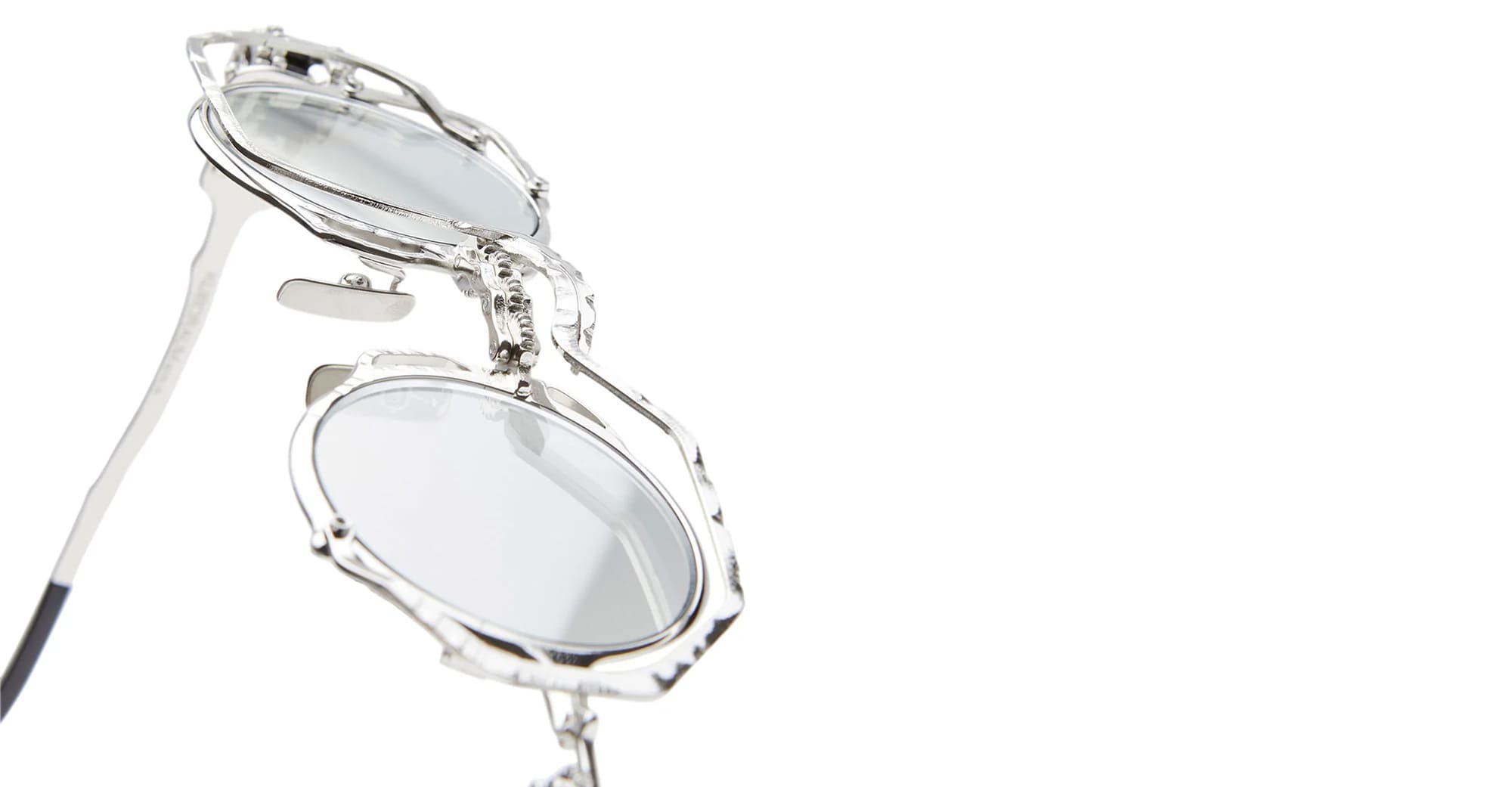 Ottica Mondello Roma - Kuboraum - KRSZ50SI000000FY - MASK Z50 SI - SILVER - Metal - shape Round - Silver - EYEWEAR - SUNGLASSES - Unisex,Uomo,Donna,Women,Men - lens silver - Made In Italy
