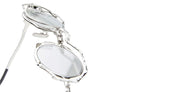 Ottica Mondello Roma - Kuboraum - KRSZ50SI000000FY - MASK Z50 SI - SILVER - Metal - shape Round - Silver - EYEWEAR - SUNGLASSES - Unisex,Uomo,Donna,Women,Men - lens silver - Made In Italy
