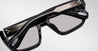 Ottica Mondello Roma - Jacques Marie Mage - JMMWK-10Y1 - DECADE COLLECTION: WALKER - DECADE - Acetate - shape Rectangular - Black - EYEWEAR - SUNGLASSES - Uomo,Men - lens Gradient grey - Made In Japan