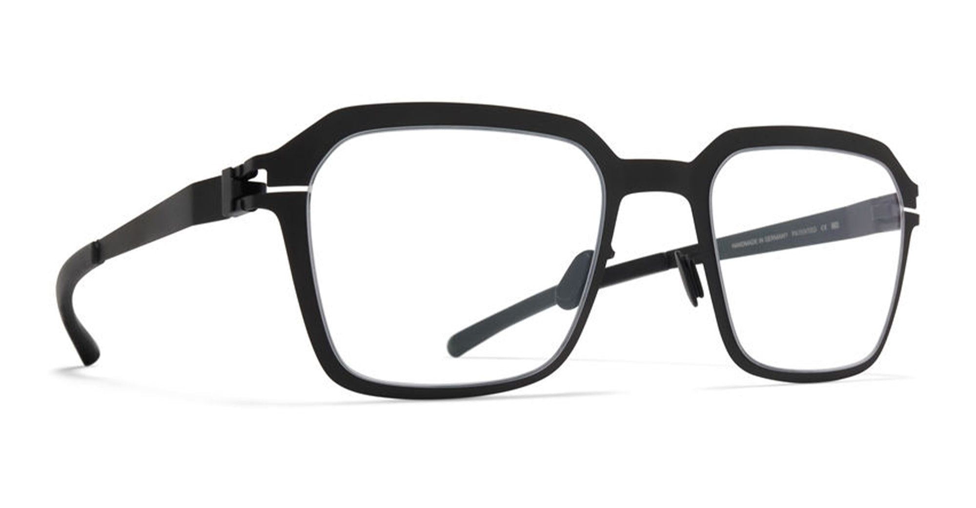 Ottica Mondello Roma - Mykita - 10085033 - GARLAND - BLACK RX - stainless steel - shape  - Black - EYEWEAR - EYEGLASSES - Uomo,Men - lens  - Made In Germany