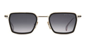 Ottica Mondello Roma - DITA - DTS483-A-03 - LINEAGE.70X - SHINY SILVER / BLACK GLASS / IRON - titanium, acetate - shape Squared - silver, black - EYEWEAR - SUNGLASSES - Unisex,Uomo,Donna,Women,Men - lens Gradient grey - Made In Japan