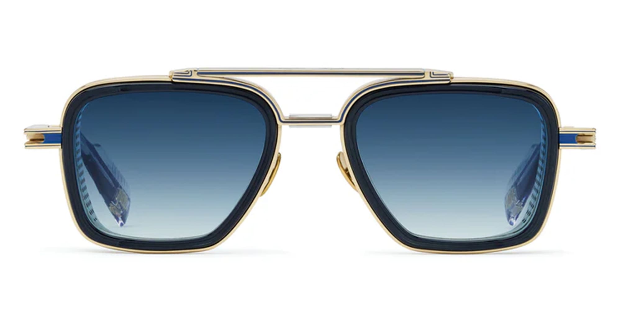Ottica Mondello Roma - T HENRI - C2ML - C2 - L'OR BLEU - Titanium - shape  - blue, gold - EYEWEAR - SUNGLASSES - Unisex,Uomo,Donna,Women,Men - lens  - Made In Japan