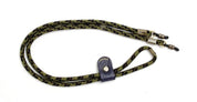 Silk cord - khaki / black / brown