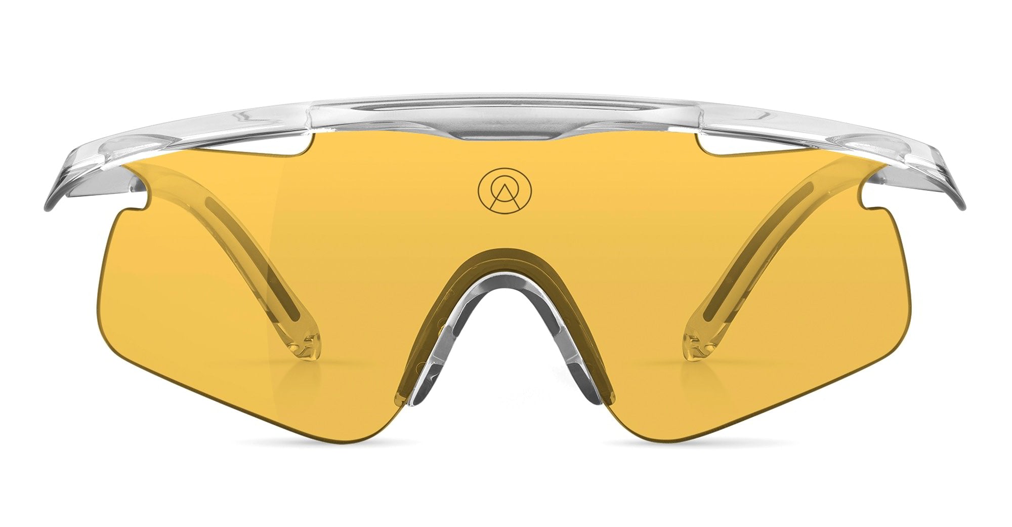 Ottica Mondello Roma - Alba Optics - 8050054513850 - MANTRA - CRYSTAL GLOSSY / VZUM FLY - Tr90 - shape Mask - Crystal - EYEWEAR - SUNGLASSES - Unisex,Uomo,Donna,Women,Men - lens yellow - Made In Italy