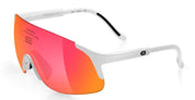 Ottica Mondello Roma - Alba Optics - 8050054518510 - JUMBO - WHITE / VZUM F-LENS FIRE - Tr90 - shape Mask - White - EYEWEAR - SUNGLASSES - Unisex,Uomo,Donna,Women,Men - lens red - Made In Italy