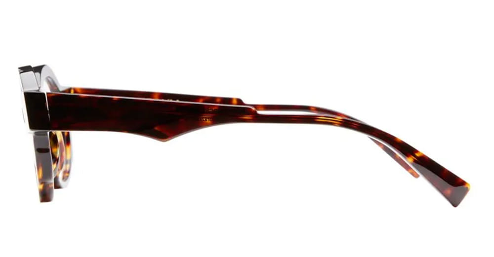 Ottica Mondello Roma - Kuboraum - KROK32TR000000OP - MASK K32 TR - TORTOISE RX - Acetate - shape Round - Tortoise - EYEWEAR - EYEGLASSES - Unisex,Uomo,Donna,Women,Men - lens Clear - Made In Italy