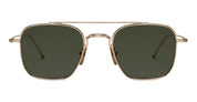 Ottica Mondello Roma - Thom Browne - UES907A-G0001-711-50 - SQUARED AVIATOR - GOLD - Titanium - shape  - Gold - EYEWEAR - SUNGLASSES - Unisex,Uomo,Donna,Women,Men - lens  - Made In Japan
