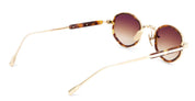 Ottica Mondello Roma - Sato - Mirac-LG-T-1 - MIRAC - LUNAR GOLD / TORTOISE - Acetate, titanium - shape Oval - gold, tortoise - EYEWEAR - SUNGLASSES - Unisex,Uomo,Donna,Women,Men - lens Gradient brown - Made In Japan