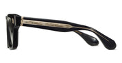 Ottica Mondello Roma - Tanabiku - DT-03B - SUISEN - BLACK - Acetate - shape Squared - Black - EYEWEAR - EYEGLASSES - Unisex,Uomo,Donna,Women,Men - lens Clear - Made In Japan