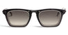 Ottica Mondello Roma - Movitra - LT02E BLACK LIGHT GUN S - LT02E Black / Gradient Grey Lens - Acetate, metal - shape Rectangular - Black - EYEWEAR - SUNGLASSES - Uomo,Men - lens Gradient grey - Made In Italy
