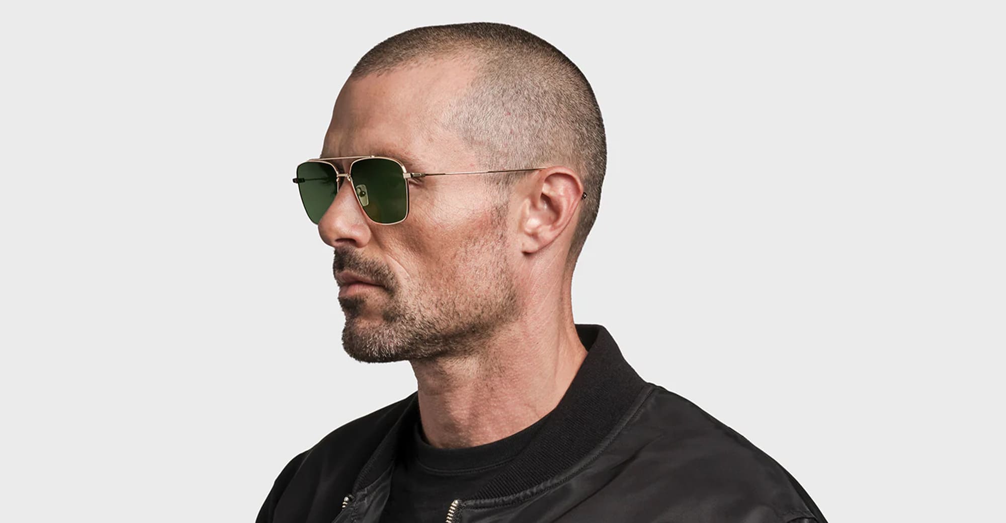 Ottica Mondello Roma - DITA - DTS181-A-02 - ARTOA.57 -  WHITE GOLD - Titanium - shape Navigator - white gold - EYEWEAR - SUNGLASSES - Unisex,Uomo,Donna,Women,Men - lens Green - Made In Japan