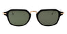 Ottica Mondello Roma - Thom Browne - UES423A-G0003-001-52 - RECTANGULAR - BLACK / GOLD - Acetate - shape Rectangular - Black - EYEWEAR - SUNGLASSES - Uomo,Men - lens Green - Made In Japan