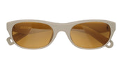 Ottica Mondello Roma - Jacquemus - JAC63C3SUN - SOLE - MATT PUTTY / AMBER LENS - Acetate - shape Round - grey - EYEWEAR - SUNGLASSES - Donna,Women - lens amber - Made In Japan