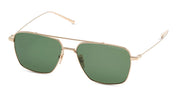 Ottica Mondello Roma - DITA - DTS181-A-02 - ARTOA.57 -  WHITE GOLD - Titanium - shape Navigator - white gold - EYEWEAR - SUNGLASSES - Unisex,Uomo,Donna,Women,Men - lens Green - Made In Japan