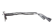 Ottica Mondello Roma - Kuboraum - KRSZ28BM0000002Y - MASK Z28 BM - MATTE BLACK - metal, acetate - shape Oval - Black - EYEWEAR - SUNGLASSES - Unisex,Uomo,Donna,Women,Men - lens Grey - Made In Italy