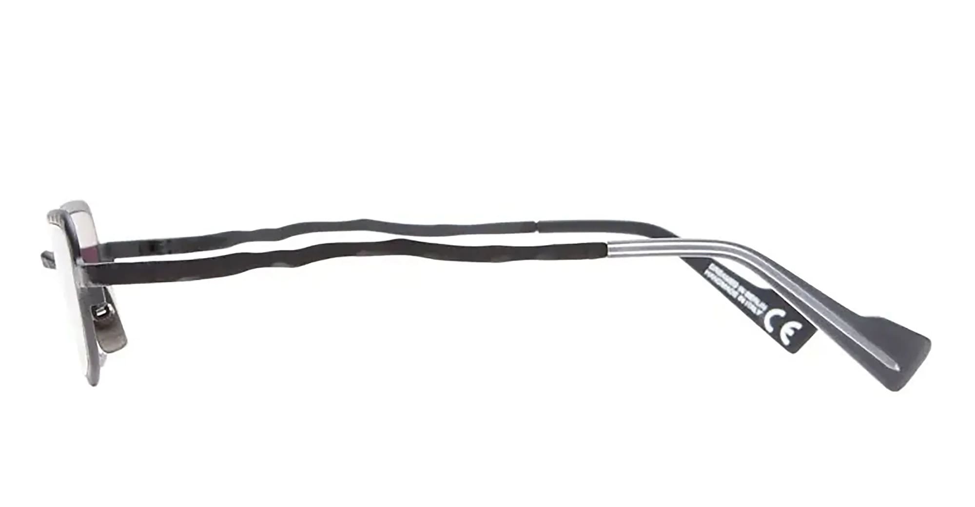 Ottica Mondello Roma - Kuboraum - KRSZ28BM0000002Y - MASK Z28 BM - MATTE BLACK - metal, acetate - shape Oval - Black - EYEWEAR - SUNGLASSES - Unisex,Uomo,Donna,Women,Men - lens Grey - Made In Italy