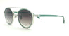 Ottica Mondello Roma - Matsuda - M3156.SG.BS-BGN.49 - M3156 - BRUSHED SILVER / BOTTLE GREEN - titanium, acetate - shape Aviator - Silver - EYEWEAR - SUNGLASSES - Uomo,Men - lens Gradient grey - Made In Japan
